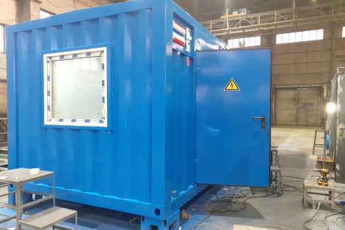 160 kW containerized diesel genset, two UPSs and hospital and maternity emergency power system installation in Izhevsk – фото 6 из 16