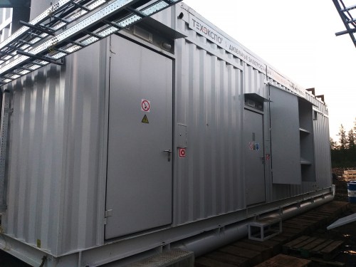 4 skid-mounted containers 12 meters each for the power supply of a driller in Siberia  – фото 15 из 21