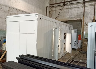 Контейнер с топливными резервуарами на 4500 л для Боткинской больницы в Москве – фото 2 из 10