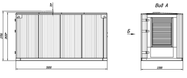 Контейнер для ДГУ 320 кВт для ковидного госпиталя в Мурманске – фото 8 из 10