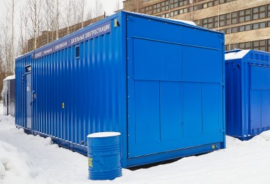 Контейнер в составе электростанции для ФГБУ Главрыбвод в Карелии – фото 1 из 10