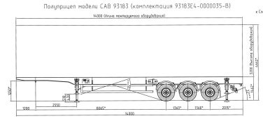 Two mobile alternative diesel gensets 4 MW for Ruppur APP in Bangladesh – чертеж из проектной документации 1 из 12