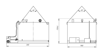 640 kW DG Cummins for a hoisting crane to Murmansk – чертеж из проектной документации 2 из 10