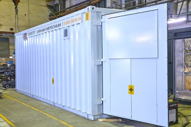 Два контейнера энергокомплекса 1200 кВт для производителя биопрепаратов Генериум – фото 9 из 15