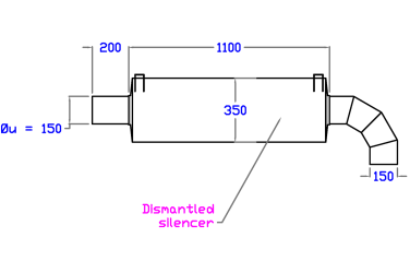 320 kW Green Power GP440A/P-N diesel generator for Scientific Research Institute of Human Hygiene, Occupational Pathology and Ecology – чертеж из проектной документации 5 из 5