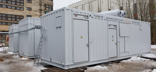 4 skid-mounted containers 12 meters each for the power supply of a driller in Siberia  – фото 11 из 21