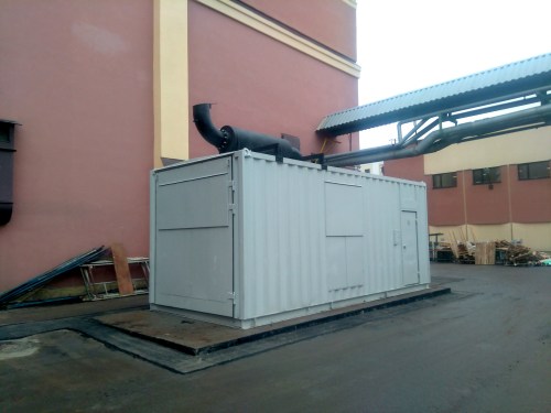 1 MW diesel genset with a voltage of 6,3 kV for a Goznak JSC branch in Saint Petersburg – фото 72 из 73
