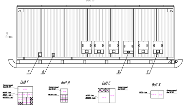Четыре контейнера для энергокомплекса 3 МВт буровой установки АО Росгеология – фото 15 из 15