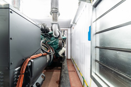 440 kW diesel genset based on a South Korean Doosan engine on a container for BTS – фото 41 из 48