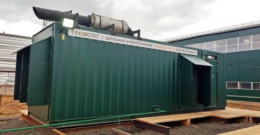 Четыре контейнера для ДГУ 1200 в параллели с РУ-6,З кВ для производства пиломатериалов – фото 1 из 15