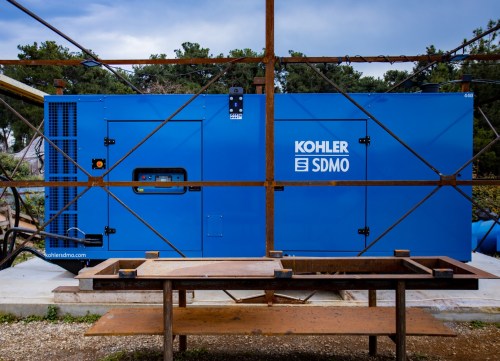 SDMO 320 kW encased diesel generator for Apsara hotel in Abkhazia – фото 7 из 7