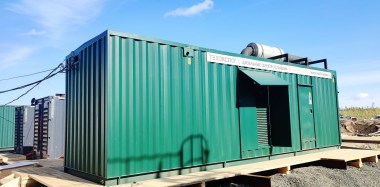 Четыре контейнера для ДГУ 1200 в параллели с РУ-6,З кВ для производства пиломатериалов – фото 3 из 15