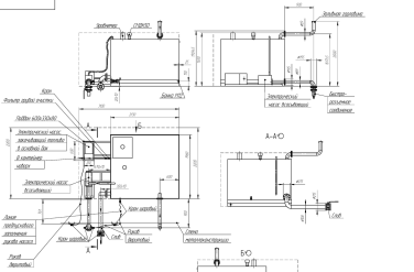 640 kW DG Cummins for a hoisting crane to Murmansk – чертеж из проектной документации 1 из 10