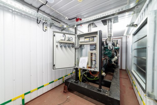 440 kW diesel genset based on a South Korean Doosan engine on a container for BTS – фото 35 из 48