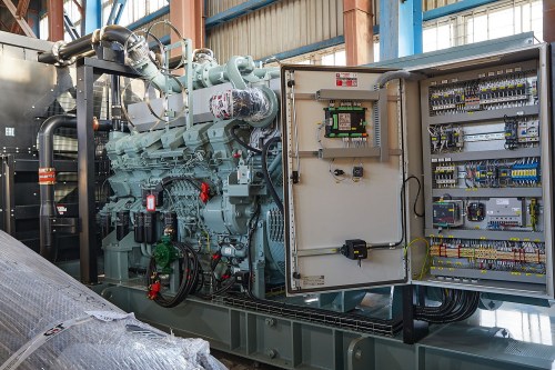1200 kW Mitsubishi diesel genset with a 45000-liter reservoir for Botkin hospital in Moscow  – фото 11 из 15